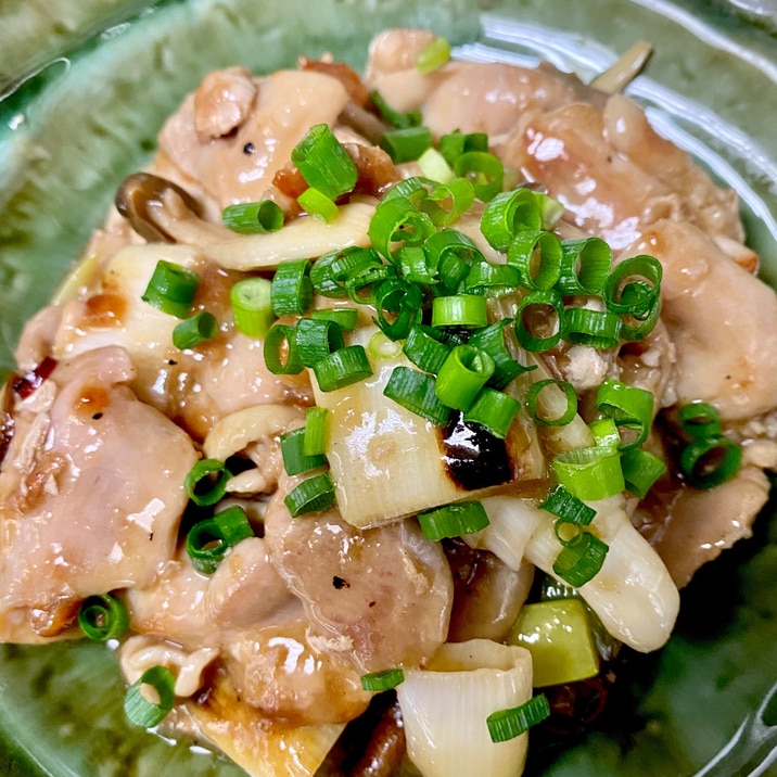 賄い!ピリ辛香味ネギ醤油チキン!